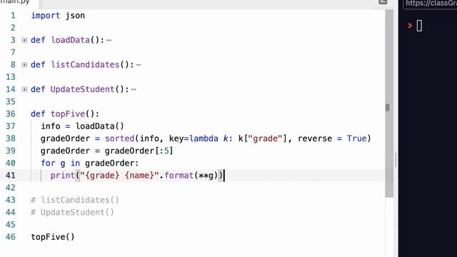Python Sorting a json file and filtering the top five results смотреть онлайн