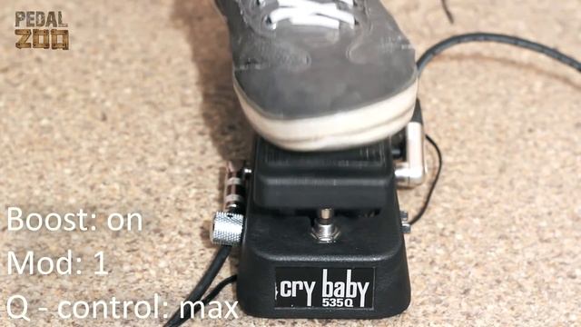 SancheZ & PedalZoo - Dunlop Cry Baby 535Q Review смотреть онлайн