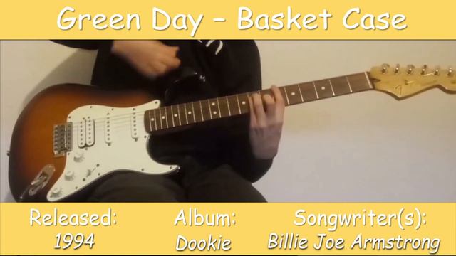 Basket Case - Green Day (Guitar Cover) смотреть онлайн