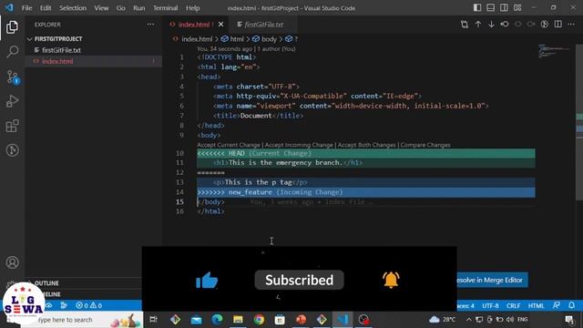 Git Merge | Merge Conflicts in GIT | How Merge Conflicts Happen | How to Resolve Merge Conflicts смотреть онлайн