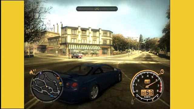 NFS Most Wanted, покатушки по городу смотреть онлайн