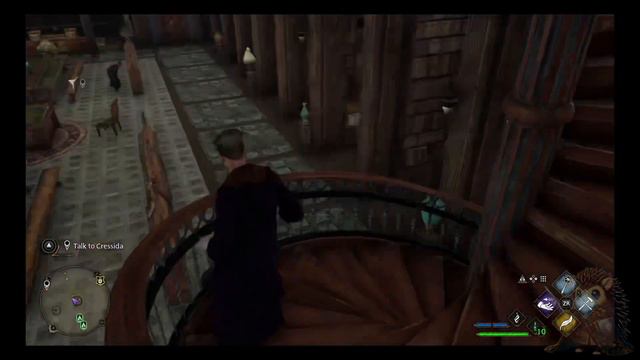 Hogwarts Legacy BLIND - DUELING club and a FIERY new spell! [5] смотреть онлайн