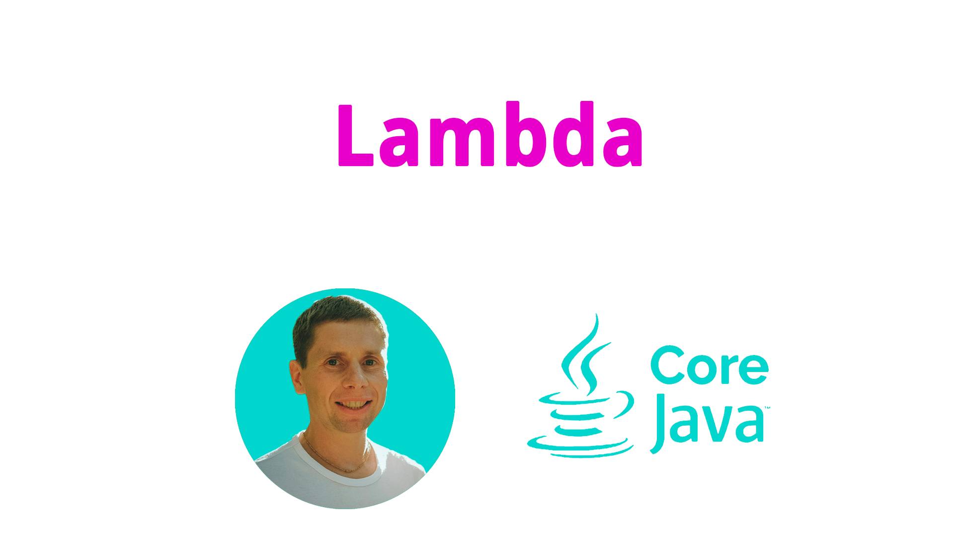 34. Lambda, ссылки на методы (Java Core с нуля, полный курс) смотреть онлайн
