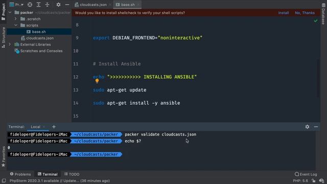 Packer Shell Provisioner смотреть онлайн