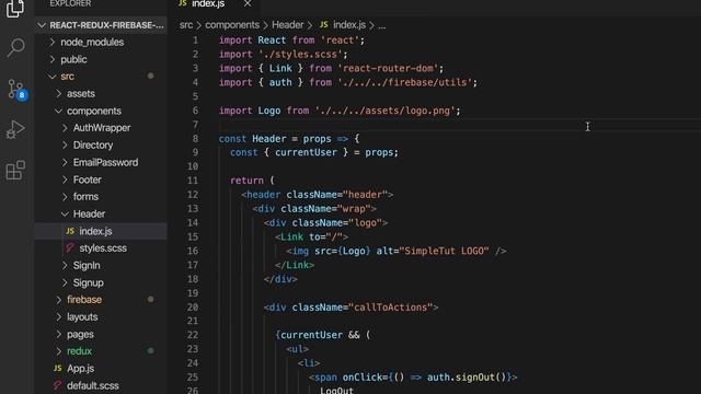 How to build an eCommerce Website using React Redux, GraphQL, Firebase #6 – Setup Redux смотреть онлайн