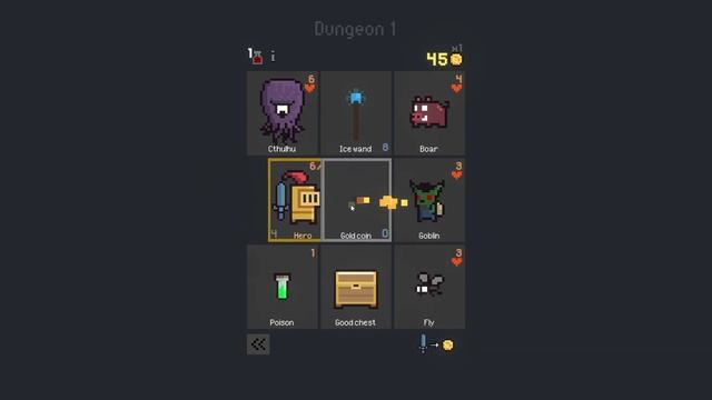 Dungeon Cards Gameplay (PC Game) смотреть онлайн