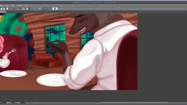 Dinner Date (speedpaint) смотреть онлайн