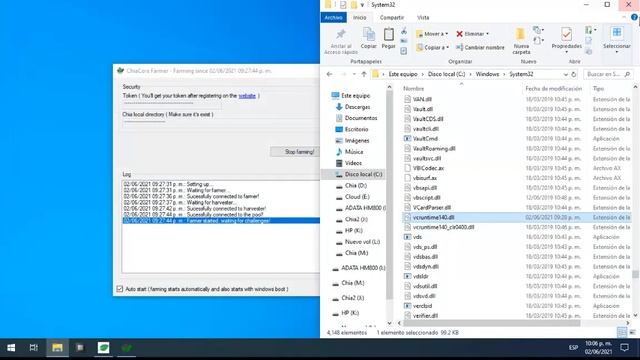 Solucionar error falta el archivo VCRUNTIME140.dll - Chia Core смотреть онлайн