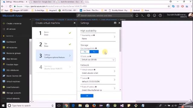 [IN HINDI] Azure - Create a Linux (Ubuntu) Virtual Machine using SSH Key Pair for Authentication смотреть онлайн