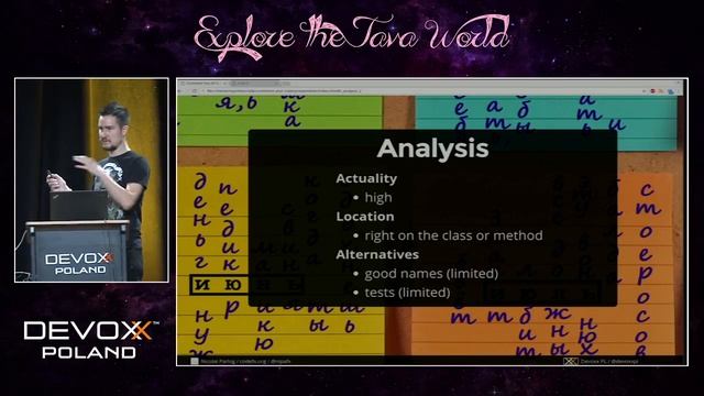 Devoxx Poland 2016 - Nicolai Parlog - Comment Your &*☠# Code! смотреть онлайн