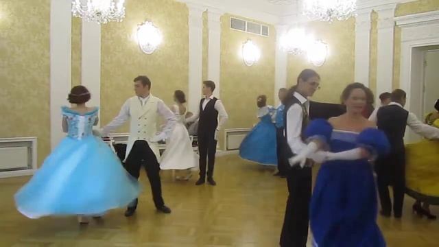 Бал "Вальс Цветов" в усадьбе Вороново 29.09.2018. Часть 13 смотреть онлайн