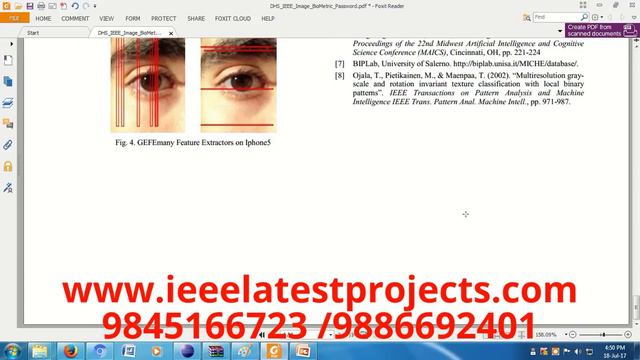 One-time Password for Biometric Systems: Disposable Feature Templates смотреть онлайн