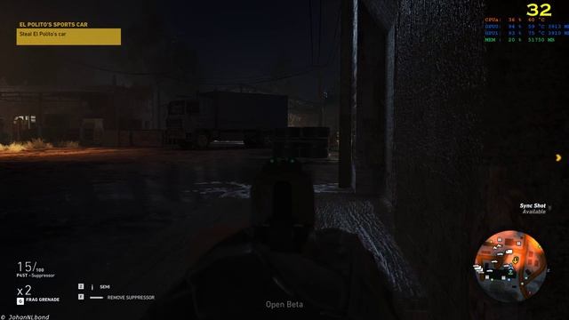 Tom Clancy's Ghost Recon Wildlands Open Beta Gameplay on GTX 1070 SLI #5 смотреть онлайн