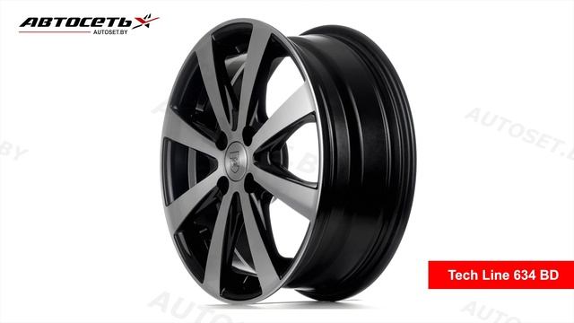Обзор литого диска Tech Line 634 BD ● Автосеть ● смотреть онлайн