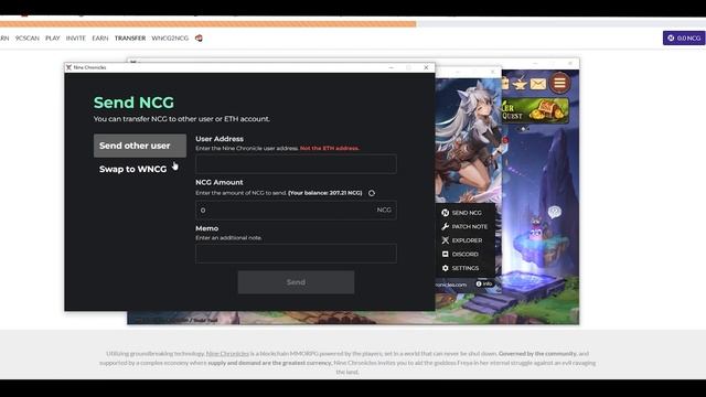 Как вывести Токены WNCG из игры Nine Chronicle . Гайд по игре Nine Chronicle . Сколько я Вывел смотреть онлайн