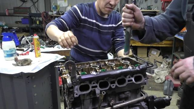 Toyota 1NZ-FE - изучаем состояние перед применением димексида смотреть онлайн