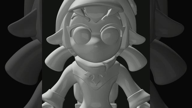 Klee ( Genshin Impact ) Chibi Miniature 3D Printer Action Figure cartoon character смотреть онлайн