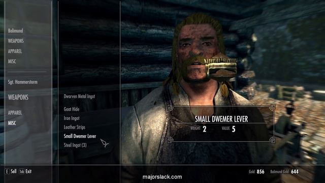Skyrim HARDCORE PURE ORC BUILD Walkthrough - Part 12, Power Leveling Smithing with Dwarven Bows смотреть онлайн