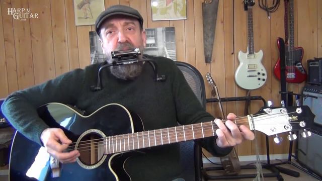 Donovan Catch The Wind Harmonica Lesson with Harp N Guitar's George Goodman смотреть онлайн