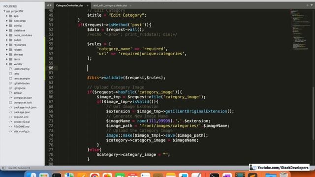 Laravel 10 Tutorial #39 | Categories Module (VI) | Add/Edit Category | Validate Add Category Form смотреть онлайн