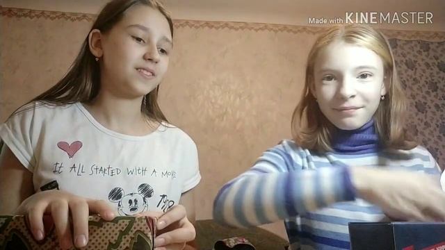 VLOG Меняемся подарками. Распаковка. смотреть онлайн