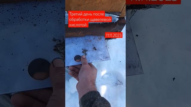 Зимняя обработка растворм щавелевой кислоты на сахарном сиропе