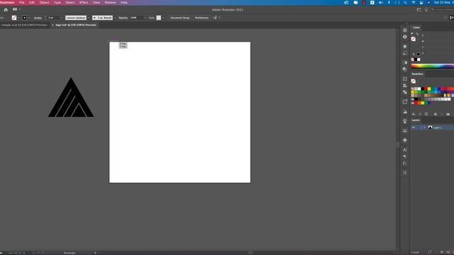 Triangle Logo Design Tutorial in Adobe Illustrator cc 2021 смотреть онлайн