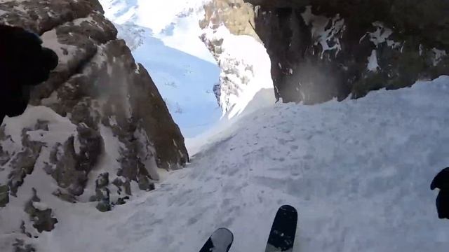 Canale Col Alton - Sass Pordoi / Sella Ronda Skiing смотреть онлайн