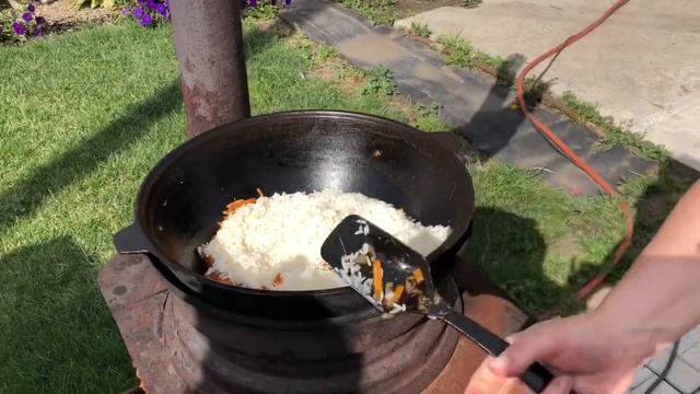 Плов с рыбой смотреть онлайн