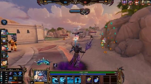 SMITE 4 Сезон: Clash\Схватка - Poseidon\Посейдон: Спам кракенами. смотреть онлайн