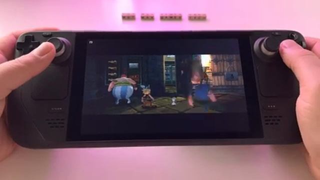 Asterix and Obelix XXL2 - Steam Deck handheld gameplay смотреть онлайн
