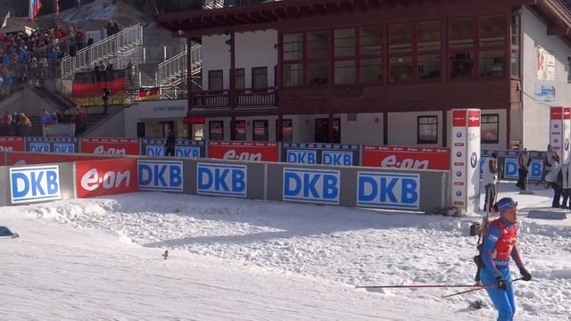 Атмосфера на трибунах Хохфильцена