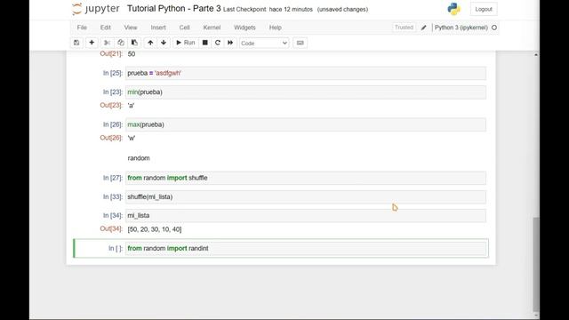 Python para principiantes parte 3 - in range, zip, input, list comprehension y operadores útiles смотреть онлайн