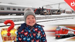 Путешествие на электричке в Орёл_сюрпризы в поезде /рельсовый автобус