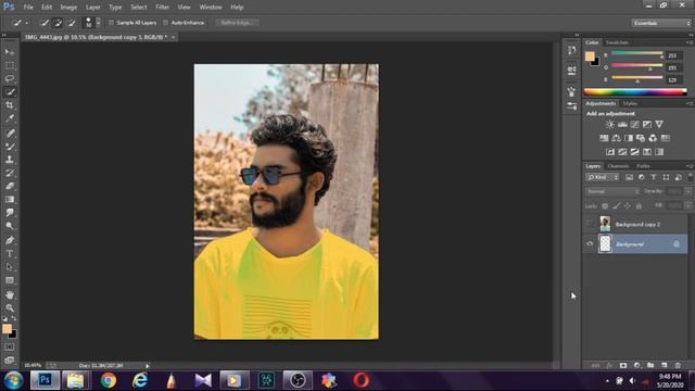 How to change T Shart colour in Photoshop cc 2015 || PRABHASH PHOTO LAB смотреть онлайн