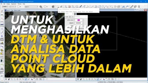3 Software Pengelolaan Data Point Cloud | Terrasolid (TerraScan, TerraModeler, TerraMatch)
