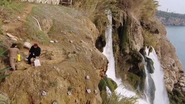 Дюденовский водопад Анталия? самый большой водопад впадающий в море смотреть онлайн