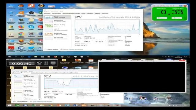 Prueba 2 (Intel Core i3-3217U vs AMD E1-2100) смотреть онлайн