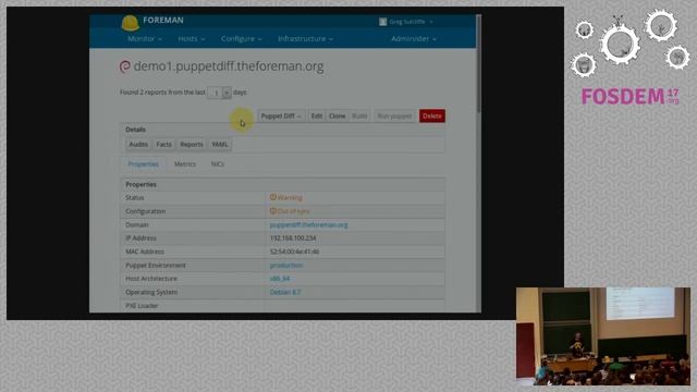 Puppet Catalog Diffs in TheForeman Using octocatalog-diff to view catalog changes in the Foreman UI смотреть онлайн