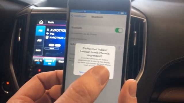 Apple CarPlay koppelen Subaru Forester XV Impreza смотреть онлайн