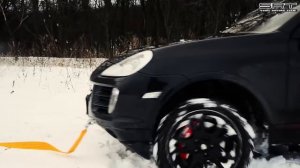 Porsche Cayenne S (957) 2008 - тест-драйв (off-road обзор, drift и рыжая киска)