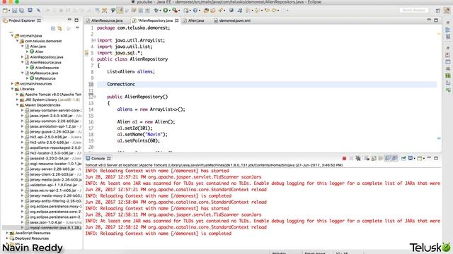 #11 Restful Web Services Tutorial | Mysql Repository part 1 смотреть онлайн