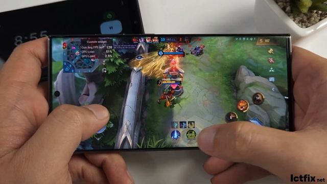 Samsung Galaxy S23 Ultra Mobile Legends Gaming test New Update смотреть онлайн