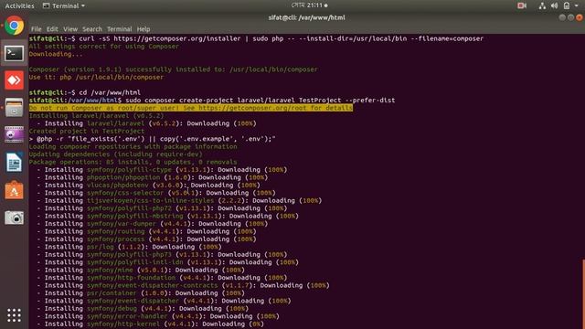 laravel смотреть онлайн