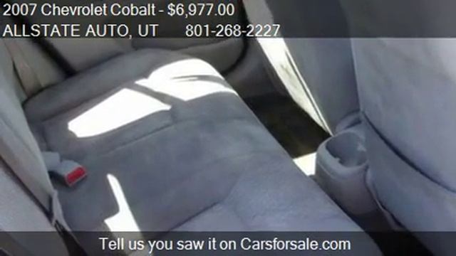 2007 Chevrolet Cobalt LT1 Sedan - For Sale In Salt Lake City