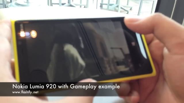 Nokia Lumia 920 with Game play example смотреть онлайн
