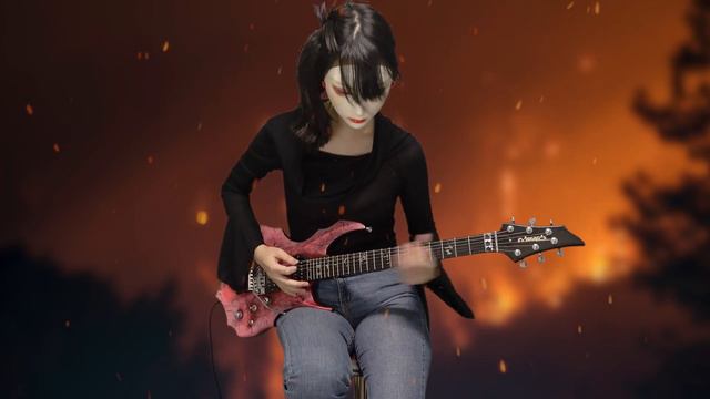DragonForce - Through The Fire And Flames (Guitar Cover) смотреть онлайн