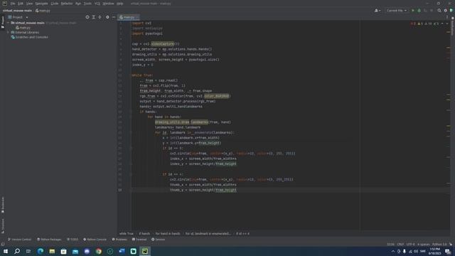 Create Your AI Virtual Mouse | OpenCV Python | Computer Vision смотреть онлайн