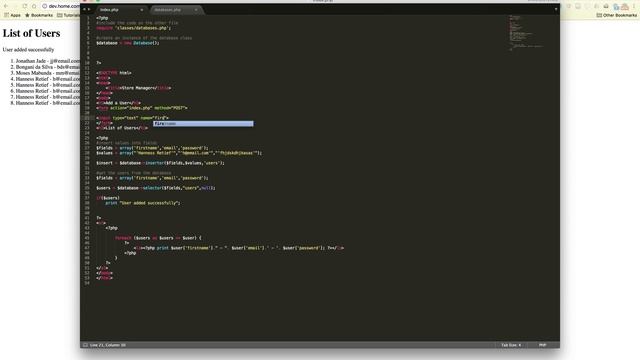 mysqli insert into database смотреть онлайн
