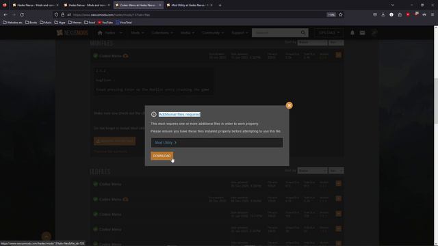 Hades Mod Installation Tutorial смотреть онлайн